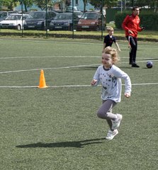Kulturalnie i sportowo. Dzień Dziecka na Orliku w Praszce