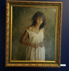 „Portret dziecka” - wystawa Aliny Sibery w Muzeum Ziemi Wieluńskiej została otwarta