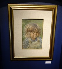 „Portret dziecka” - wystawa Aliny Sibery w Muzeum Ziemi Wieluńskiej została otwarta