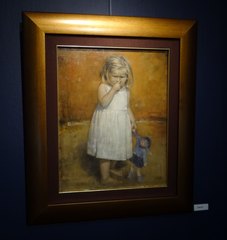 „Portret dziecka” - wystawa Aliny Sibery w Muzeum Ziemi Wieluńskiej została otwarta