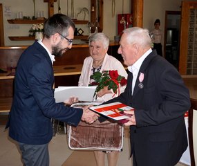 Złote gody. Jubileusz 50-lecia pożycia małżeńskiego w gminie Konopnica