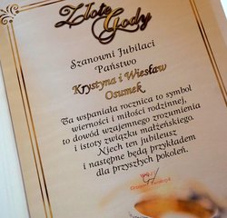 Złote gody. Jubileusz 50-lecia pożycia małżeńskiego w gminie Konopnica