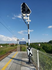 Przystanek PKP Wieluń – Miasto zdewastowany