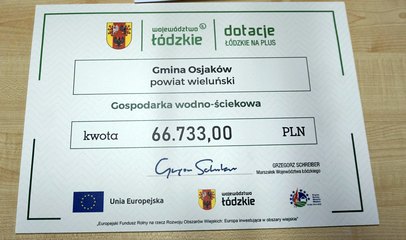 Osjaków z dofinansowaniem; będzie kanalizacja ulicy Brzozowej