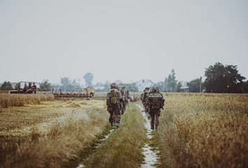 Terytorialsi szkolili się z kawalerią powietrzną