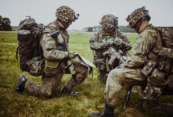 Terytorialsi szkolili się z kawalerią powietrzną