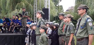 Wielunianie uczcili 77. rocznicę Wybuchu Powstania Warszawskiego