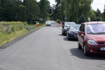 Przebudowany odcinek drogi powiatowej Czarnożyły – Dębina w Leniszkach został oficjalnie oddany do eksploatacji