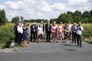 Przebudowany odcinek drogi powiatowej Czarnożyły – Dębina w Leniszkach został oficjalnie oddany do eksploatacji