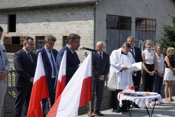 Przebudowany odcinek drogi powiatowej Czarnożyły – Dębina w Leniszkach został oficjalnie oddany do eksploatacji