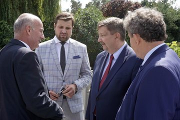 Przebudowany odcinek drogi powiatowej Czarnożyły – Dębina w Leniszkach został oficjalnie oddany do eksploatacji