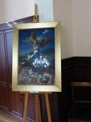Wernisaż wystawy „Niepodległa – Suwerenna” w pałacu Męcińskich w Działoszynie