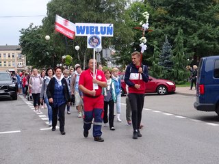 158. Wieluńska Piesza Pielgrzymka w drodze do Częstochowy