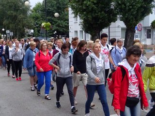 158. Wieluńska Piesza Pielgrzymka w drodze do Częstochowy