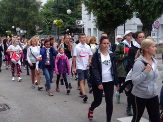 158. Wieluńska Piesza Pielgrzymka w drodze do Częstochowy