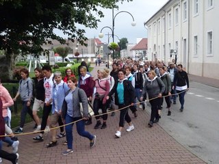 158. Wieluńska Piesza Pielgrzymka w drodze do Częstochowy