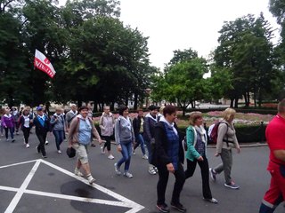 158. Wieluńska Piesza Pielgrzymka w drodze do Częstochowy