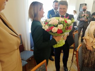 Anna Freus, do tej pory pełniąca obowiązki dyrektorki wieluńskiego szpitala - nową skarbnik Urzędu Gminy w Wieluniu