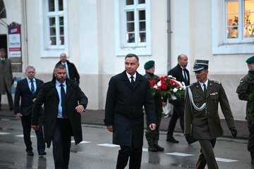 Prezydent RP, Andrzej Duda wziął udział w dzisiejszych obchodach 82. rocznicy wybuchu II wojny światowej w Wieluniu