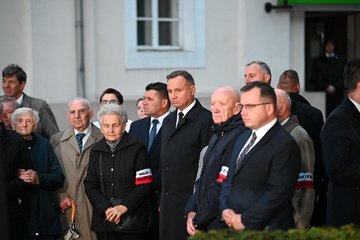 Prezydent RP, Andrzej Duda wziął udział w dzisiejszych obchodach 82. rocznicy wybuchu II wojny światowej w Wieluniu