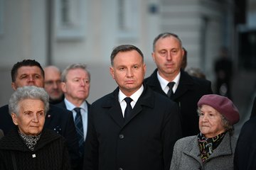 Prezydent RP, Andrzej Duda wziął udział w dzisiejszych obchodach 82. rocznicy wybuchu II wojny światowej w Wieluniu