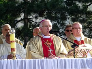 Msza na ruinach fary -  82. rocznica wybuchu II wojny światowej