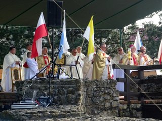 Msza na ruinach fary -  82. rocznica wybuchu II wojny światowej