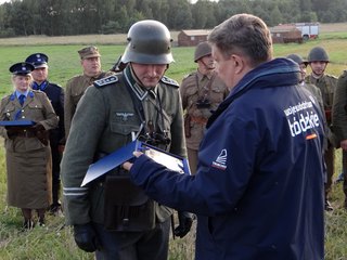 #Łódzkie pamięta – inscenizacja walk z 1939 roku na polach między Strońskiem a Beleniem