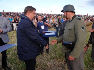 #Łódzkie pamięta – inscenizacja walk z 1939 roku na polach między Strońskiem a Beleniem