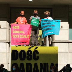 Protest pod Ministerstwem Aktywów Państwowych – wśród aktywistów mieszkańcy naszego regionu