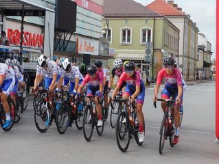 Kolarze rywalizowali w centrum Wielunia