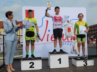 Kolarze rywalizowali w centrum Wielunia