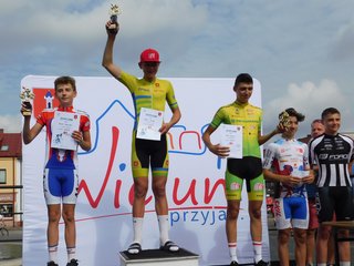 Kolarze rywalizowali w centrum Wielunia