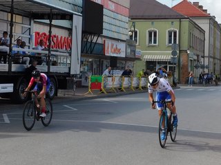 Kolarze rywalizowali w centrum Wielunia