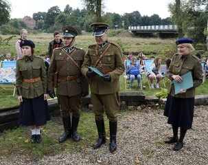 Żywa lekcja historii w Goli, pow. wieruszowski
