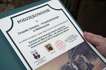 Żywa lekcja historii w Goli, pow. wieruszowski