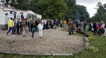 Żywa lekcja historii w Goli, pow. wieruszowski