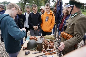 Żywa lekcja historii w Goli, pow. wieruszowski