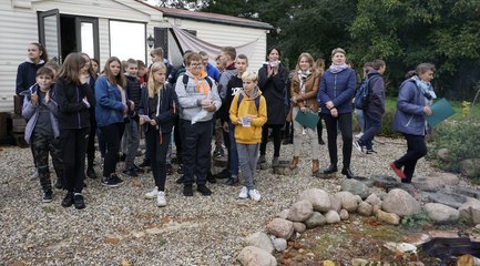 Żywa lekcja historii w Goli, pow. wieruszowski