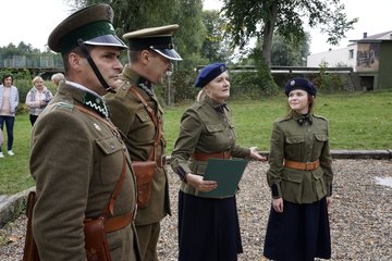 Żywa lekcja historii w Goli, pow. wieruszowski