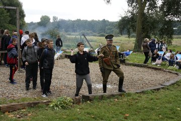 Żywa lekcja historii w Goli, pow. wieruszowski