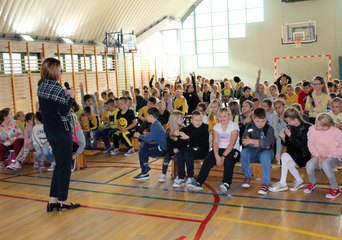 Spotkanie autorskie z pisarką Joanną Wachowiak w Lututowie