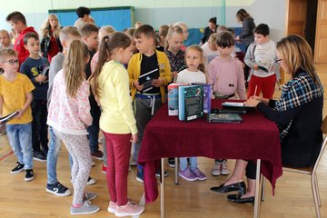 Spotkanie autorskie z pisarką Joanną Wachowiak w Lututowie