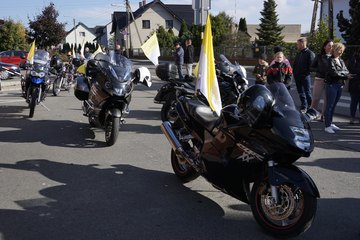 Motocyklowy Rajd Papieski w Dalachowie. To pierwsza tego typu inicjatywa w regionie