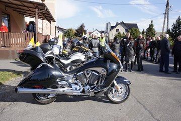 Motocyklowy Rajd Papieski w Dalachowie. To pierwsza tego typu inicjatywa w regionie
