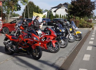 Motocyklowy Rajd Papieski w Dalachowie. To pierwsza tego typu inicjatywa w regionie