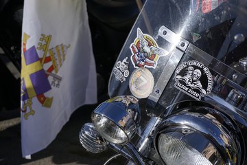 Motocyklowy Rajd Papieski w Dalachowie. To pierwsza tego typu inicjatywa w regionie
