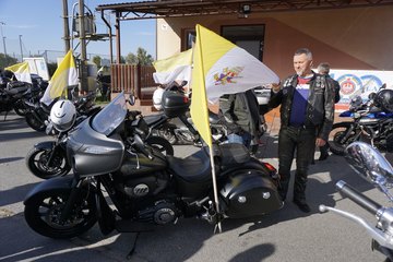 Motocyklowy Rajd Papieski w Dalachowie. To pierwsza tego typu inicjatywa w regionie