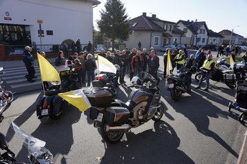 Motocyklowy Rajd Papieski w Dalachowie. To pierwsza tego typu inicjatywa w regionie