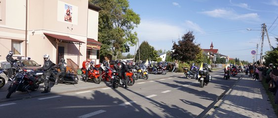 Motocyklowy Rajd Papieski w Dalachowie. To pierwsza tego typu inicjatywa w regionie